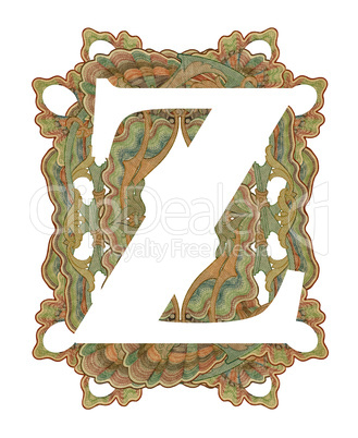 Letter "Z".