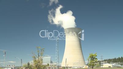 Geothermal Power Station cooling tower