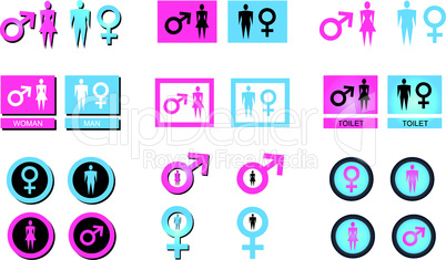 Male and female symbol