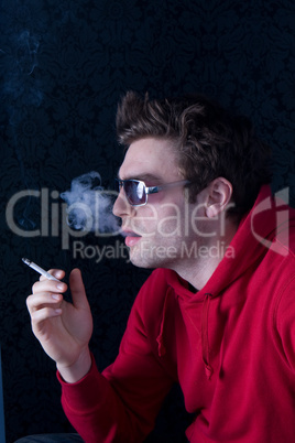 Man smoking