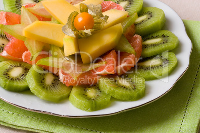 Tropischer Obstsalat -Tropical Fruit Salad