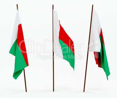Flag of Madagaskar