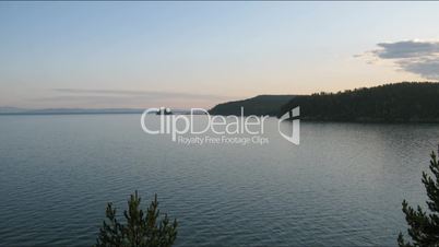 Time lapse of  Baikal lake