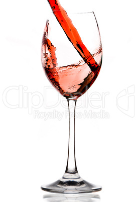 red wine glass