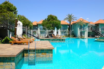 Swimming pool by VIP villas, Antalya, Turkey