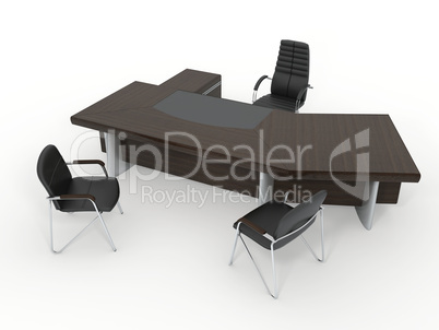 The office director's furniture complete set