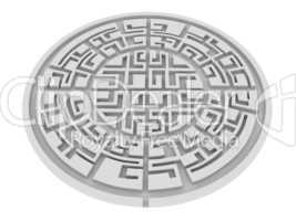 Round labirinth