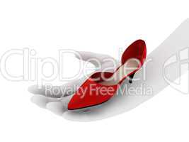 Red shoe