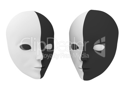 two mask