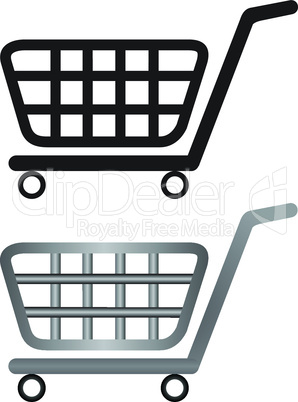 Illustration of shopping carts