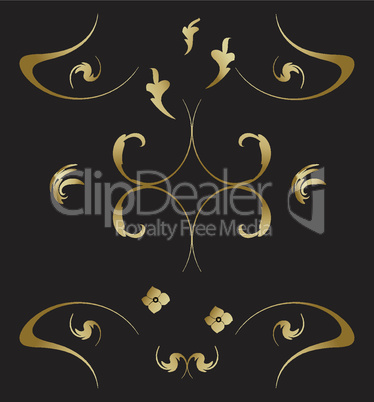 Royal gold pattern