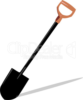 Realistic shovel