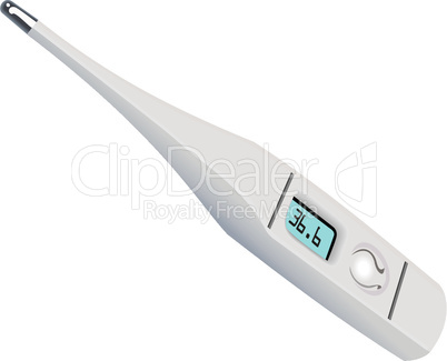 Vector electronic medical thermometer