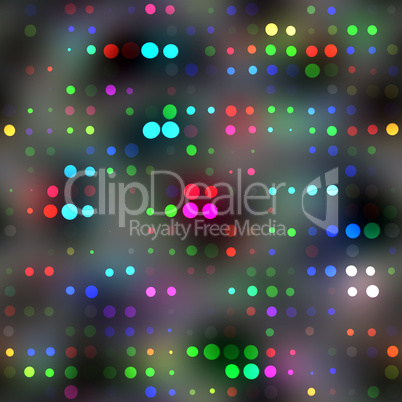 bright colorful dots