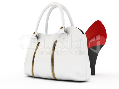 Shoes and handbag