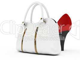Shoes and handbag