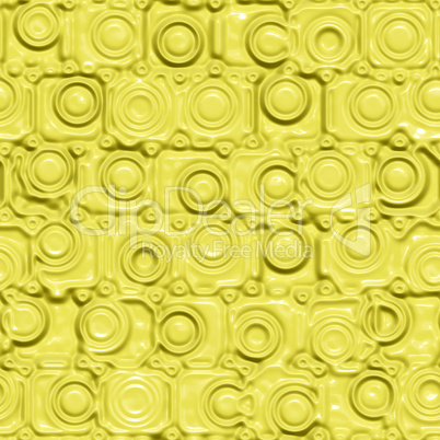 yellow silicon pattern