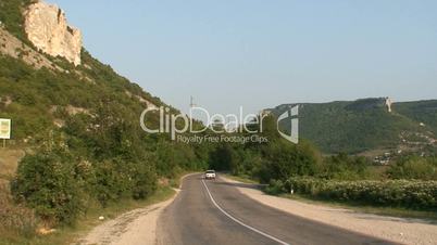 Road in the mountains