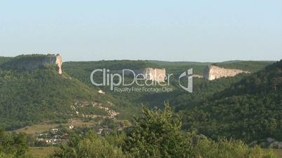 mountains in Crimea