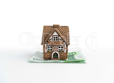 Small house on euros