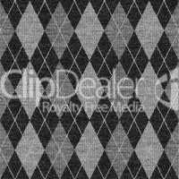 grey tartan knitwork pattern