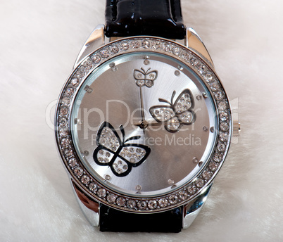 butterfly fashion modern watch
