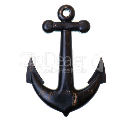 anchor on a white background