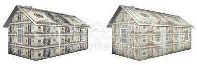 dollar notes house
