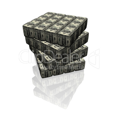 cube assembling from blocks