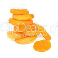 Dried apricots column