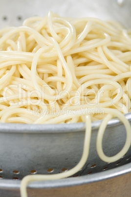 Spaghetti unscharf
