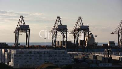 Containerhafen in Gioia Tauro