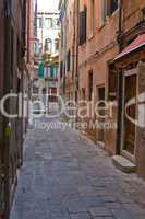 Gasse in Venedig