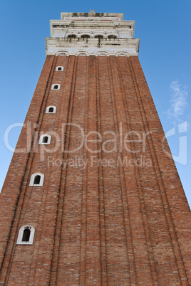 Glockenturm auf dem Markusplatz, Venedig