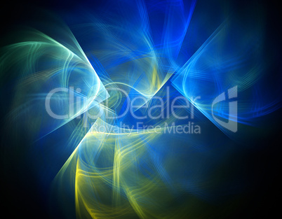 Abstract fractal background