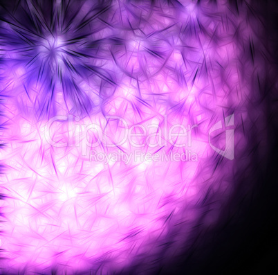 Abstract fractal background