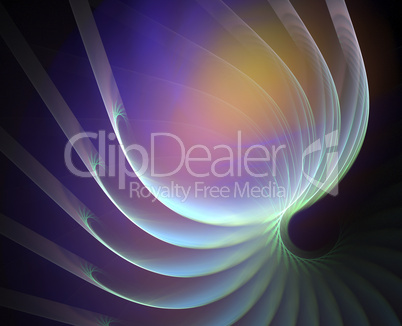 Artificial abstract background