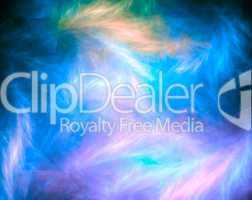 Blue shimmer abstract background