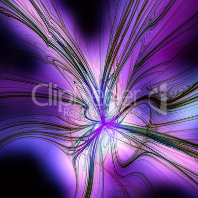 Blur purple spark abstract background