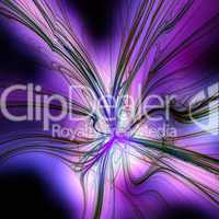 Blur purple spark abstract background