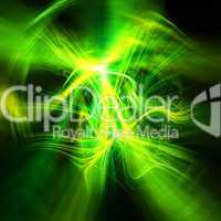 Dynamic spark abstract background
