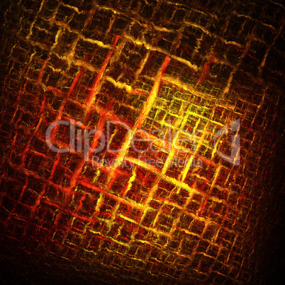 Hot checkered abstract background