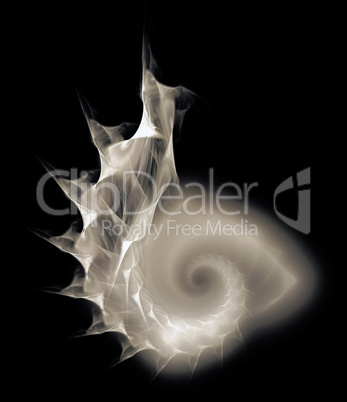 Swirl lighting fractal