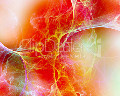 Warm net abstract background