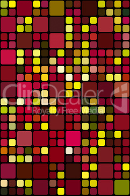 colored blocks pattern