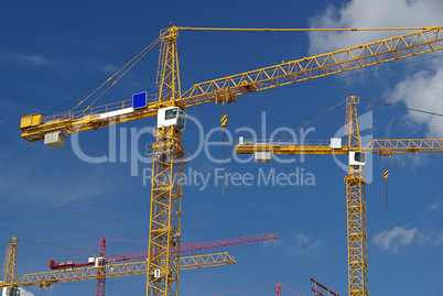 Turmdrehkran - tower crane 02