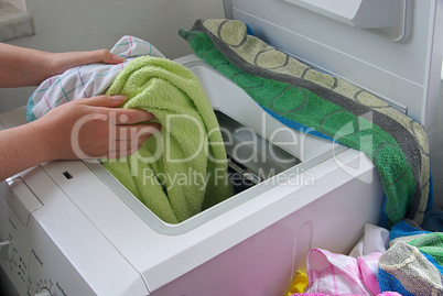 Wäsche waschen - washing clothes 03