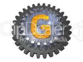 Gear - Letter G