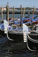 Venedig Gondeln am Markusplatz