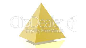 yellow pyramid